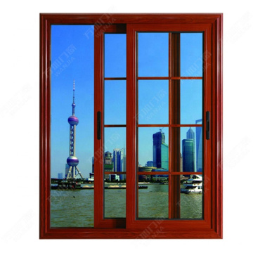 Ventana corrediza de aluminio / Diseño de parrillas / Puertas y ventanas de GuangZhou Szh